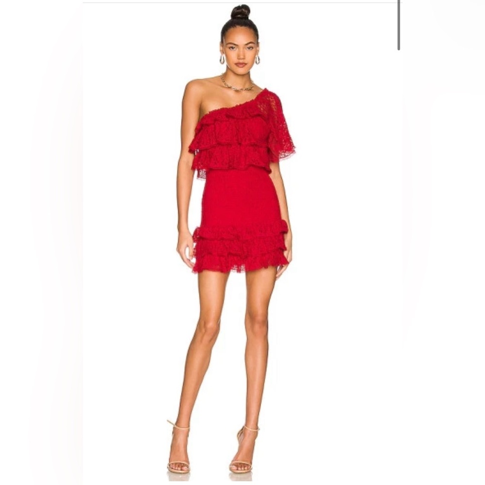 NWT Red Revolve Mini Dress